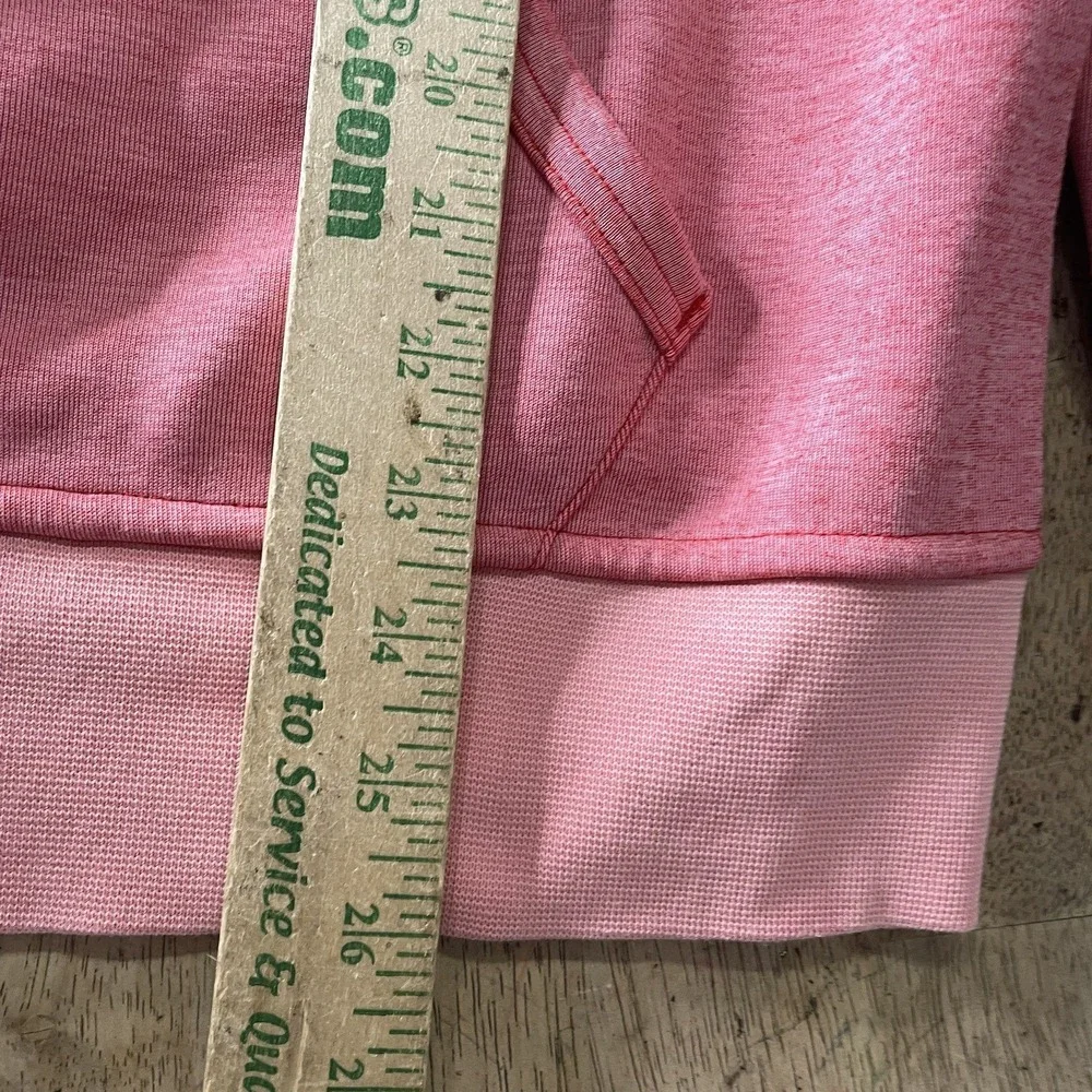 POLO RALPH LAUREN FULL ZIP HOODIE MEN SZ M PINK HOODED SWEATSHIRT JACKET‎ PONY